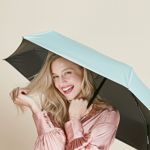 Кричащий дизайн. MOLSSI. Скидка 50 % на виниловый зонт. Складной зонт от дождя или блеска, маленький, свежий, сверхлегкий, маленький, ins Student XJ.