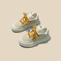 Bloody new push of the niche daddy shoes in new harbor sneakers casual thick underneath shoes