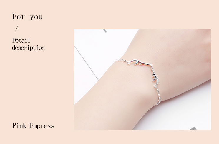 Mạ bạc Vòng Đeo Tay Nữ Sinh Viên Hàn Quốc Cá Tính Đơn Giản Vài Ngọt Ngào Bracelet Hàn Quốc Đính Trang Sức Phụ Kiện