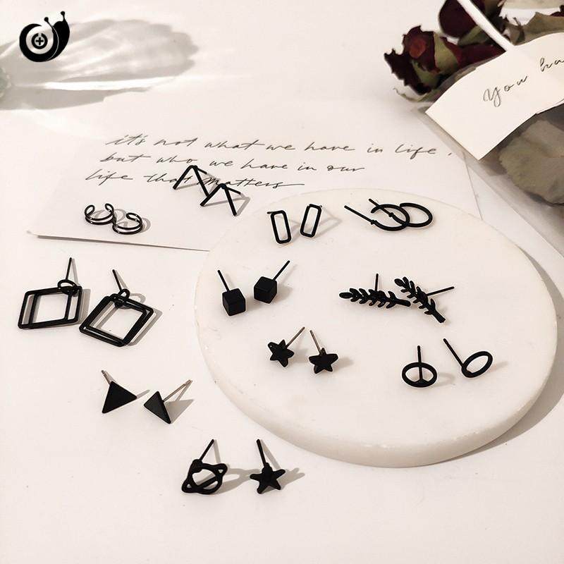 Ear pins cold wind cool girl earrings Cool female handsome hip-hop earrings earrings drop earrings female cool handsome male personality simple