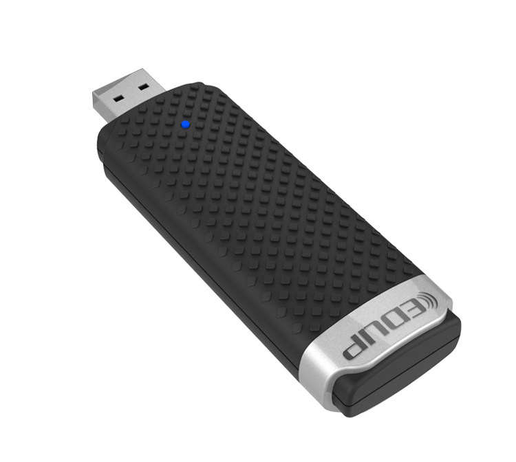 Адаптер USB edup双频1200musb无线网卡带底座笔记本台式电脑wifi信号接收器