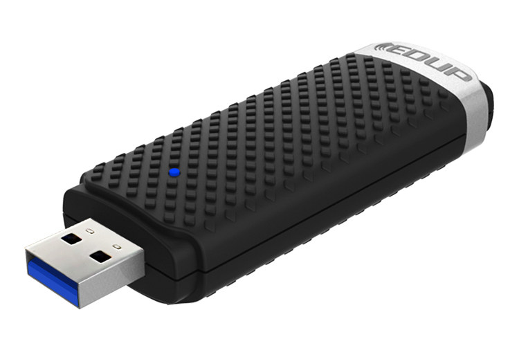 Адаптер USB edup双频1200musb无线网卡带底座笔记本台式电脑wifi信号接收器