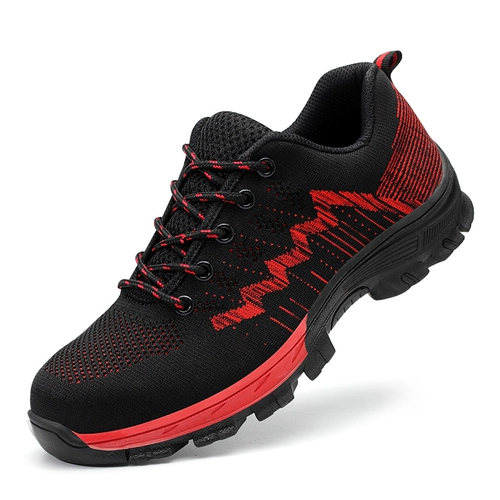 Мужские дышащие дезодорированные износостойкие летние рабочие туфли, мягкая подошва