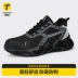 Labor protection shoes for men in winter, light work, anti-smash, anti-puncture, insulated safety shoes, old protection with steel plate, high-top model LT 