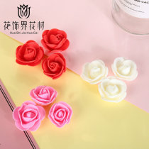 Foam rose handmade DIY material birthday rose bear handmade material bag for flower shop