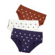 Clearance HENNYRUE polka dot underwear ຂອງແມ່ຍິງສາມຫຼ່ຽມ cup no rims ເຕົ້ານົມຂະຫນາດນ້ອຍ push-up bra back buckle bra swimsuit