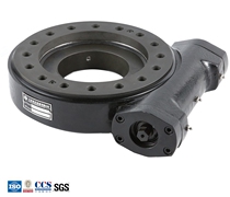 Shuangzheng manufacturers supply domestic turbine worm aerial work truck rotary reducer hydraulic turntable rotary drive