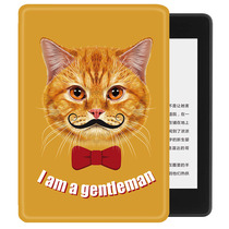 Gentleman Cat Kindle Protective Handheld for New kindle paperwhite4 Model PQ94WIF
