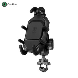 Five osopro motorcycle mobile phone bracket wireless charging version electric car mobile phone bracket shock-absorbing carapace navigation