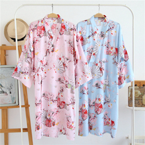 Summer Man Cotton Lady Sleeping Dress Day System Thin and Very Pine Long Sleeping Pyjamas pyjamas cotton silk Home Sweat Steam