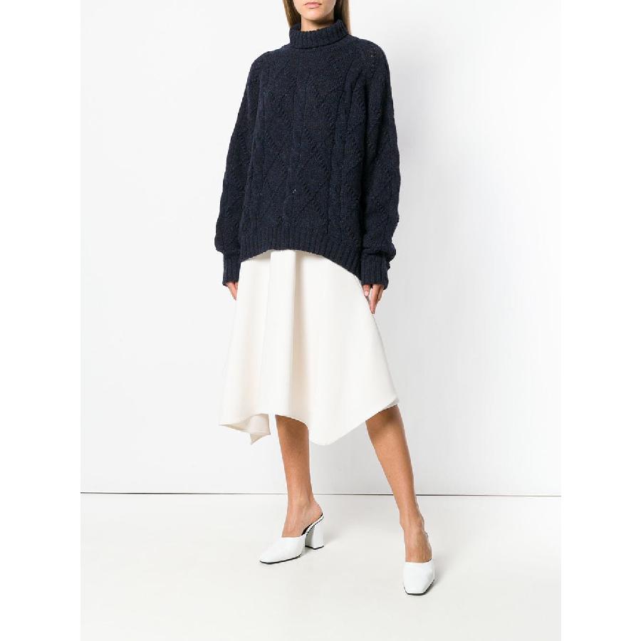 Mua áo len dệt kim Jil Sander Gil Sanda Twill 2019 - Áo len thể thao / dòng may áo khoác len nữ
