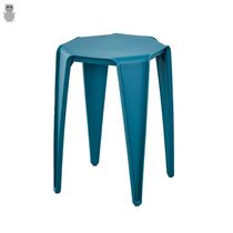 Stool Household Plastic Adults Thickening High Bench Stackable Kitchen Table Bathrooms Dormitory Commercial Fashion Net Red