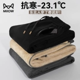 Бархатные утепленные спортивные удерживающие тепло штаны для отдыха, свободный прямой крой