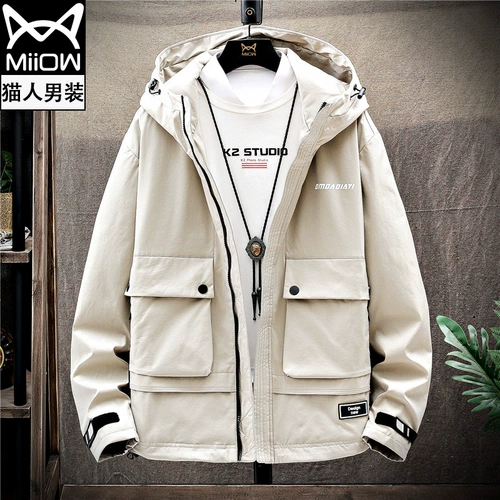 Демисезонная универсальная трендовая куртка, осенняя, коллекция 2021, в корейском стиле