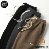 Демисезонные штаны, бархатные удерживающие тепло джинсы с начесом, свободный крой