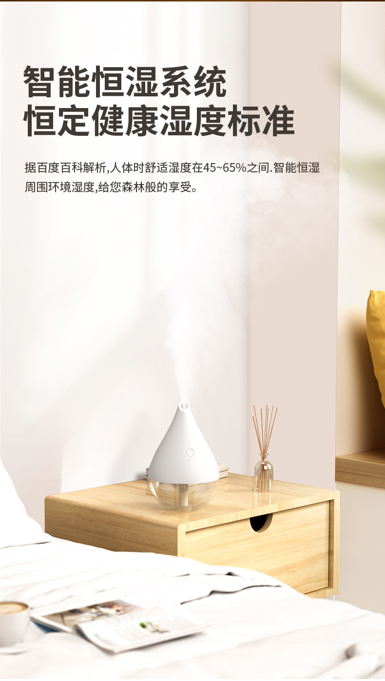 古尚古 迷你usb加湿器 图12