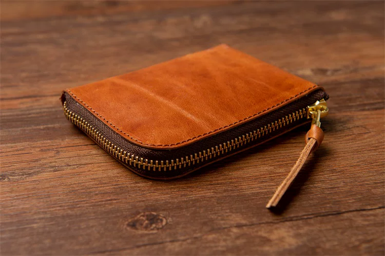 HDK (Haijue) Horween 3-е поколение портативный кошелек, карточные сумки, ретро удача монета пропуск