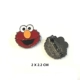 Tide thương hiệu xu hướng đường phố phim hoạt hình Sesame Street trâm nam và nữ mô hình hoang dã với phụ kiện kim loại pin pin - Trâm cài