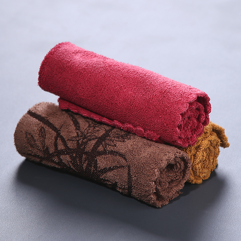 Tea towels Absorbent Thickened Tea Cloth Tea Table Tea Table Rag Special Towel Tea Table Utilita Tea Accessories Cotton Numb