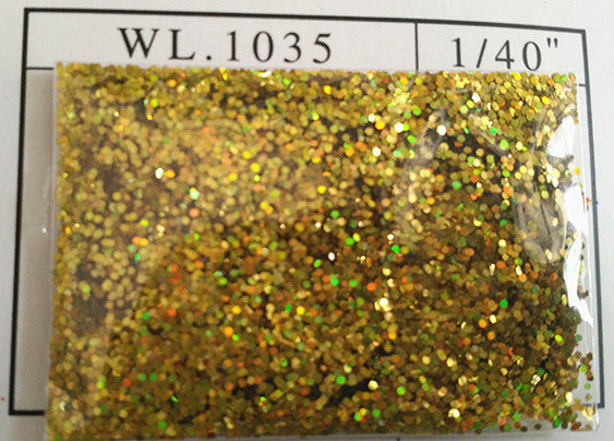 Laser magic color gold powder cross - embroidered gold powder glitter powder fluorescent pearl powder Christmas gold powder gold onion powder sequins