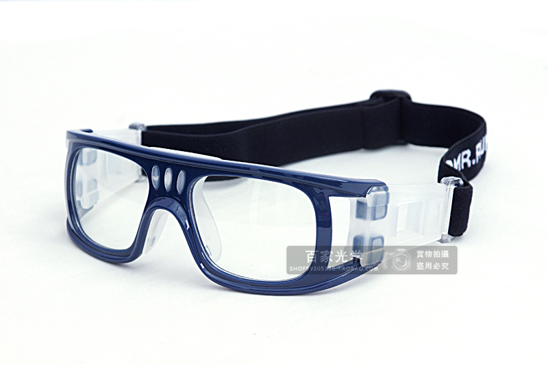 Bóng rổ kính chống sương mù bóng đá kính người đàn ông thể thao ngoài trời kính khung bóng rổ kính có thể được trang bị cận thị