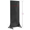 Floor-standing hole plate shelf accessories display rack multi-functional movable push and pull accessories hanger tool storage rack