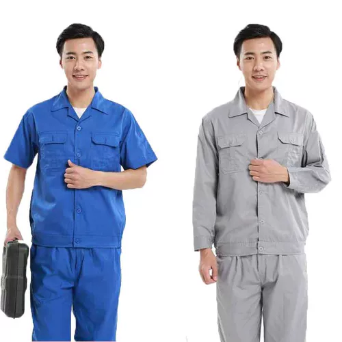 Дышащий тонкий летний комплект для работы подходит для мужчин и женщин, (в наличии на складе), короткий рукав