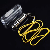 Stainless steel OK brand whistle metal life-saving whistle large decibel outdoor survival whistle whistle police team training whistle