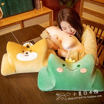 Japanese GP lunchtime pillow groveling pillow Students Office with pillows Back to sleep God Instrumental Groveling Table Lunch Break