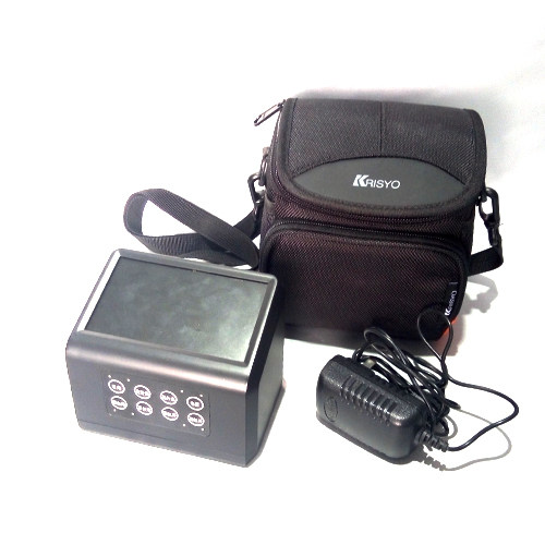 Bestbank with a portable Blu-ray Undertaking Ticket Gauge Ticket Inspection Machine 4 3 Inch Screen Delivery Bag