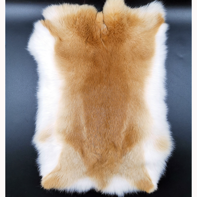 Large Size Rabbit Fur Whole Skin Fur Material Knee Pads Waist Pads Warm Pads Inner Lining DIY Clutch Bag Gloves Accessories