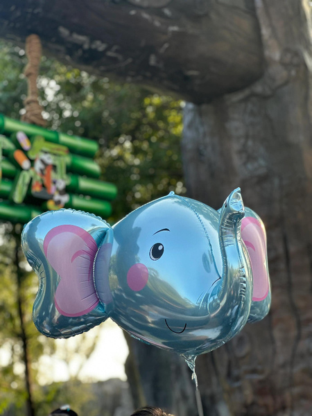 Helium Balloons for Babies, Tying Hands and Feet, Non-Toxic and Odorless, Cartoon Floating Aluminum Foil, Birthday Party Scene Decoration