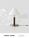 French-Style Vintage Bedside Eye-Protection Table Lamp, American Retro Atmosphere Decoration, Living Room Eye-Protection High-End Floor Lamp