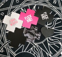 1 piece (2 pieces of a pair of anti-convex and breathable MM paste with a three-point pattern pattern)