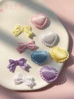 Ткань с бантиком, заколка для волос, материал ручной работы, планировщик