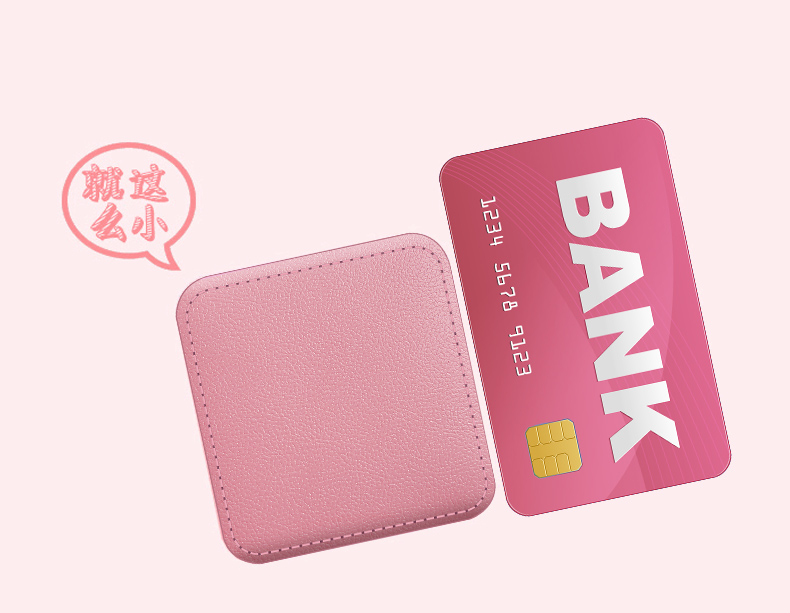 Sạc pin nhỏ và dễ thương vivo Huawei oppo Điện thoại di động Apple thông qua siêu mỏng di động sạc nhanh nữ di động