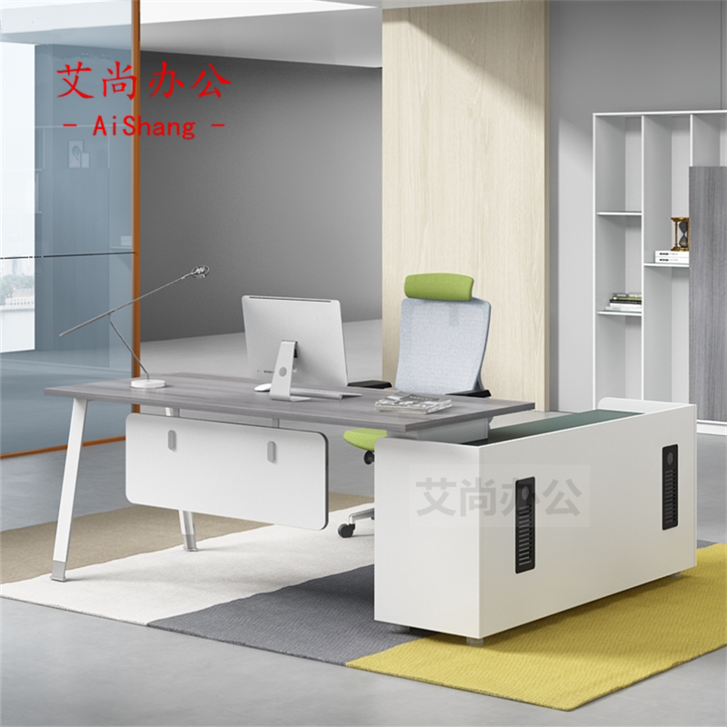 Desk boss desk president desk simple modern large class desk single supervisor desk desk manager desk desk chair combination