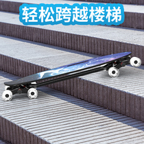 WITESS 8-wheel scooter four-wheel long board dual-drive adult walking beginner fish Board boys and girls