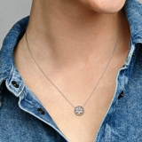 Pandora, ожерелье, серебро 925 пробы, подарок на день рождения