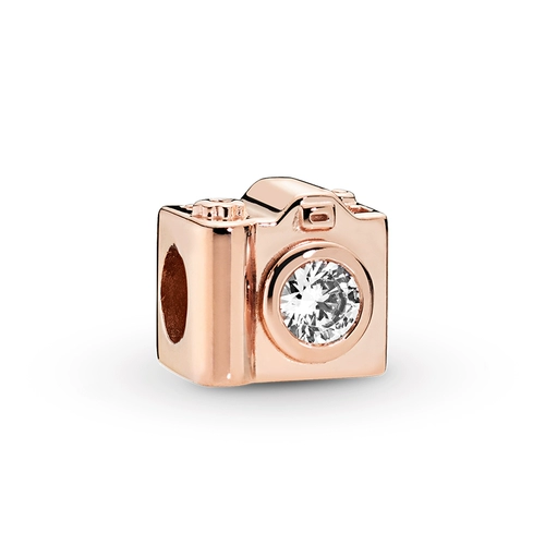 Pandora, камера, изысканный милый ювелирный шарм, DIY, легкий роскошный стиль, простой и элегантный дизайн