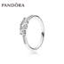 PANDORA Pandora Tiên Nhẹ 925 Silver Ring 196242CZ Cá Tính Tinh Tế Vòng Thời Trang Nhẫn Nữ Nhẫn