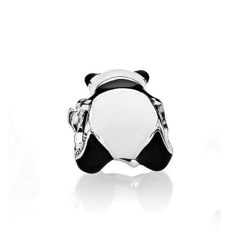 Pandora, милый ювелирный шарм, модная эмаль с бусинами, панда, «сделай сам», простой и элегантный дизайн