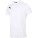 Puma, белая летняя футболка polo, спортивный дышащий спортивный костюм, короткий рукав