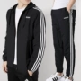 Bộ đồ thể thao nam Adidas mùa thu 2019 mùa thu áo khoác thể thao mới cho nam chạy bộ giản dị - Thể thao sau quần áo thể thao nam