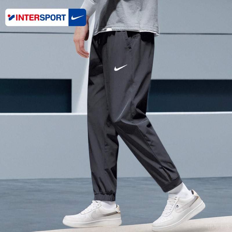 Nike Nike Pants Men's Pants Summer Running Casual Woven Pants Long Pants Loose Jogger Pants Quick-Drying Sports Pants Men