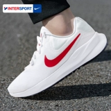 Nike, дышащие белые беговые кроссовки