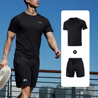 Шорты, спортивный костюм, черный комплект