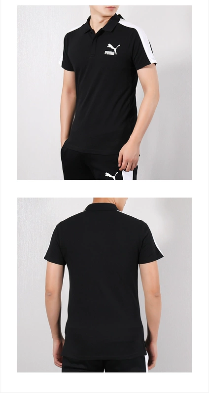 Puma ngựa ngắn tay nam 2019 hè mới áo thể thao nam ve áo POLO áo thun thủy triều 579207 - Áo phông thể thao