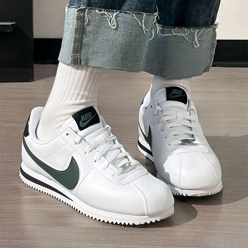 Nike Official Women's Shoes 2026 Summer New Sports Shoes Cortez Retro White Shoes Casual Running Shoes