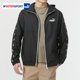 Puma Jacket Men's 2024 Summer New Sportswear Black Top Windproof Hooded Woven Jacket Men